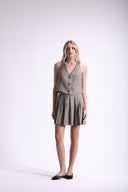 Colete De Alfaiataria Frente Única Feminino - Sophia