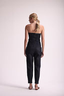 Calça Jeans De Alfaiataria Com Botões - Isabella