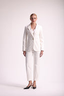 Blazer Jeans De Alfaiataria Com Botões - Isabella