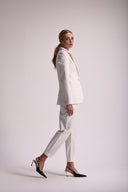 Blazer Jeans De Alfaiataria Com Botões - Isabella