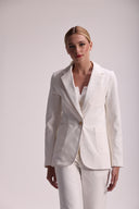 Blazer Jeans De Alfaiataria Com Botões - Isabella
