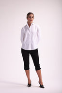 Camisa de Tricoline Feminina Oversize - Andreia