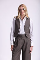 Calça Pantalona de Alfaiataria Feminina - Renata