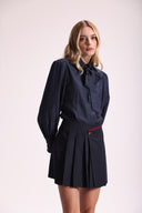 Bata Feminina com Cinto e Laço Solto - Jullia