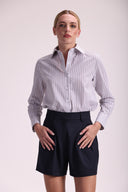 Camisa de Tricoline Feminina Básica - Bruna