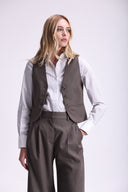 Calça Pantalona de Alfaiataria Feminina - Renata