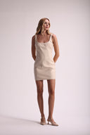 Vestido de Alfaiataria Feminino com Renda - Tatiana