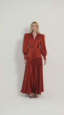Vestido de Seda Princesa - Iete